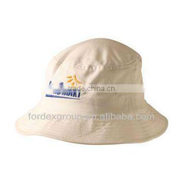 Kids bucket brushed cotton twill hat