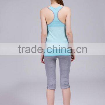 Fitness Women Sportswear Soft Fabric Seamless Comfortable Yoga Tank Top photo-2