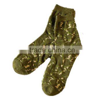 10 Pcs/lot Cheaper Price Good Quality Camouflage Cotton Make China Made Spring Men Army Socks photo-5