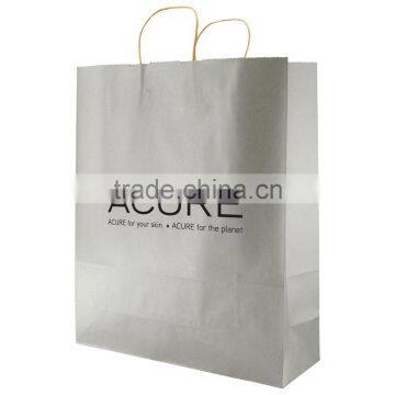 USA Made Precious Metals Kraft Shopping Bag - Made of Kraft Paper, Dimensions Are 16" x 6" x 19.25" and Comes With Your Logo.