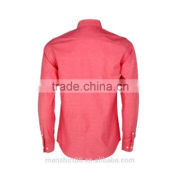 New Fashion Oxford New Design Regular Long Sleeve Washed Causal Men Shirt 100% Cotton photo-2