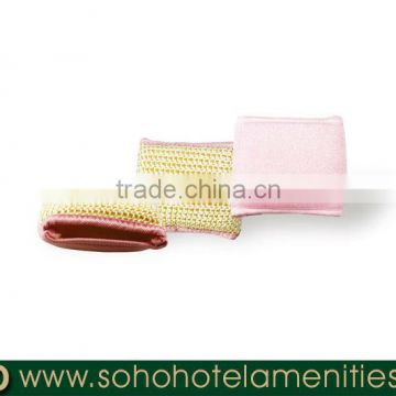 Natural disposable hotel loofah pad