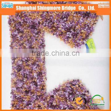 China Fancy Knitting Yarn Factory Supply 100% Polyester Loop Yarn for Knitting Scarf With Oeko Tex Standard Quality photo-6