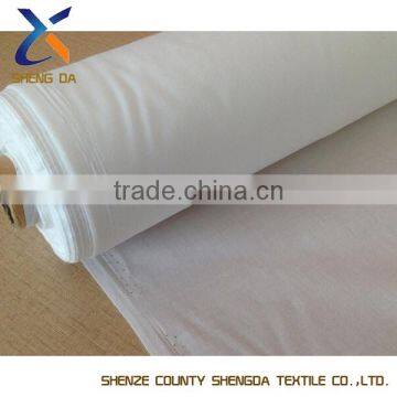 wholesale plain white cotton fabric/ 80 cotton 20 polyester white fabric