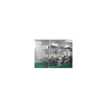 Aerospace / Electronics Softwall Clean Room Chamber With HEPA Air Filter 110V / 60HZ