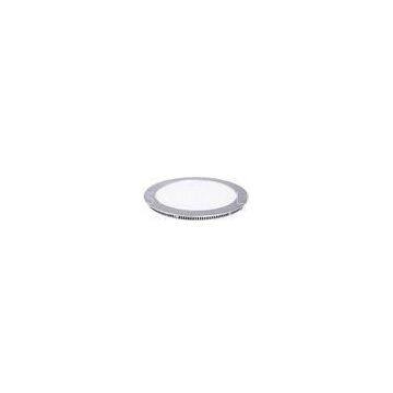 750lm 6000K 10 Watt LED Flat Panel Round Ceiling down light For Display Case