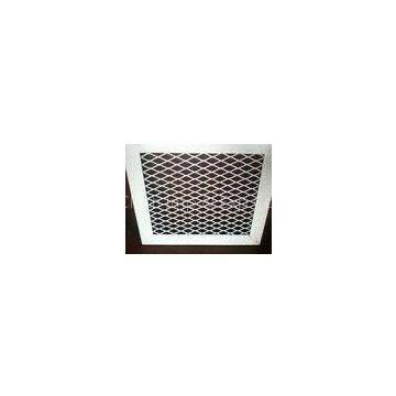 plastic coating Decorative Mesh Panels , Low Carbon Steel Perforated Ceiling