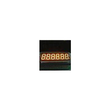 Common Cathode 7 Segment LED Display 6 Digit For Instrument Panel Indicator 9.2mm
