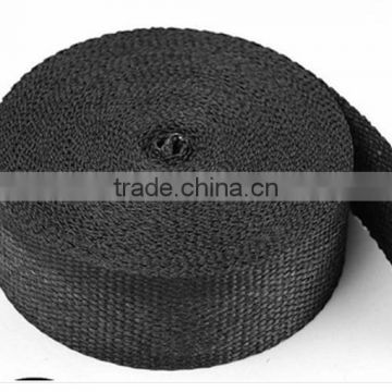 car exhaust pipe black fiber glass heat insulation wrap