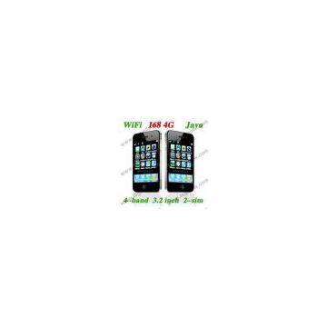 I68 4G phone, WIFI, JAVA, dual sim dual standby, touch screen, wholesale price from isgoods
