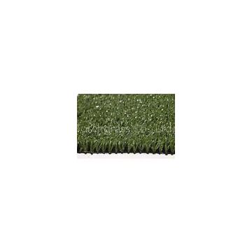 Eco Friendly Tennis Court Synthetic Grass / Turf Indoor Decorative Latex Backing Cloth