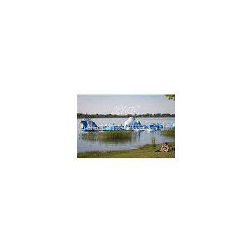 Water Toys Inflatable Amusement Park Fire Resistance For 65 Man Sports