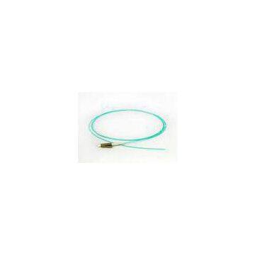 CATV / MAN LC OM3 Fiber Optic Pigtail Aqua Color UPC APC Endface