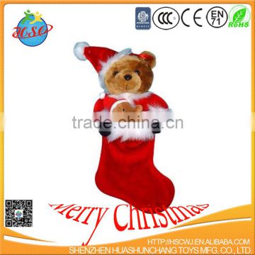 2017 new Chrismas gift bear stuffed plush toys