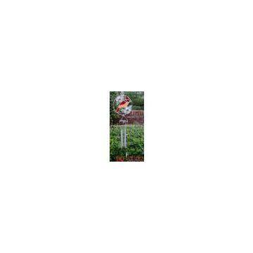 Stained glass wind chime( garden decoration, craft)