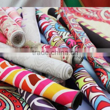 Factory Wholesale Custom Transfer Print Hot Sale Microfiber Suede yoga mat towel