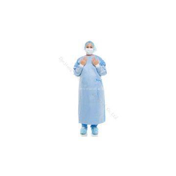 Blue&Green SMS Nonwoven Fabric for Disposable Surgical Isolation Gown photo-2