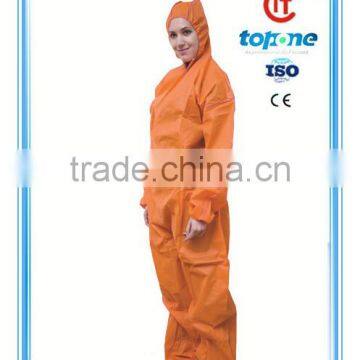 Brand new waterproof disposable coverall with hood with great price