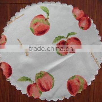 beautiful printed round banquet tablecloths