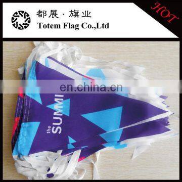 68D Polyester Bunting Flags , Advertising String Flags