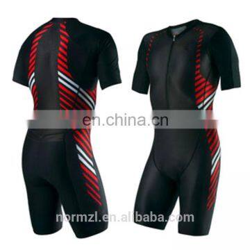 Professional custom design shorts sleeve triathlon wear