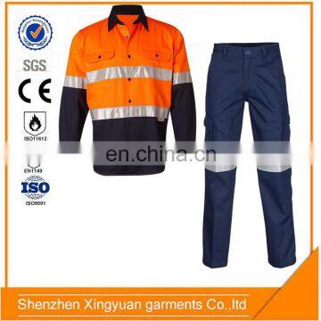 China supplier Chemical Resistant Acid Proof Clothing suit / work shirt and pants