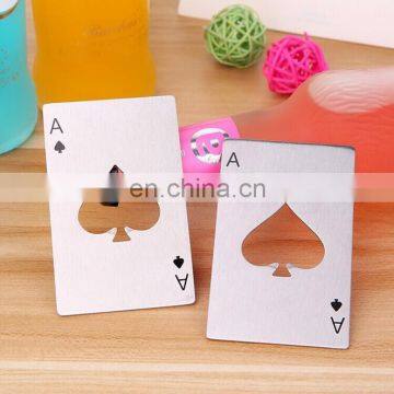 Just Arrival Promotional Party Favors Playing Card Ace Bottle Opener