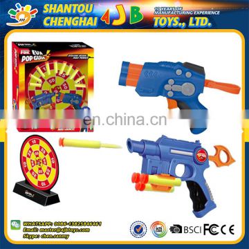 Safty guarantee shoots eva plastic toy gun foam bullets