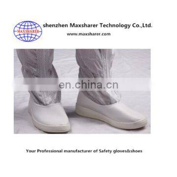 wholesale high quality unisex cleanroom shoes antistatic white cleanroom shoe