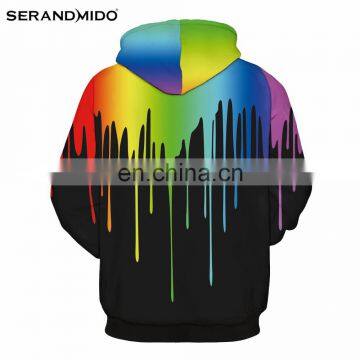 Cheap Long Sleeves 3d Lightning Cat Printed Women Hoodies photo-2