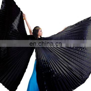 BestDanc hot sale indian opening belly dance isis wings bellydance black isis wings for women OEM