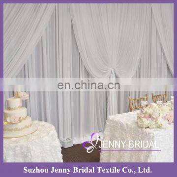 BCK132 wedding backdrop chiffon fabric photo booth backdrop wedding