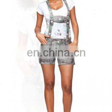 German leather shorts Oktoberfest lederhosen milkystone Women Bavarian-Oktoberfest-Trachten-Short-Lederhosen-All-Size