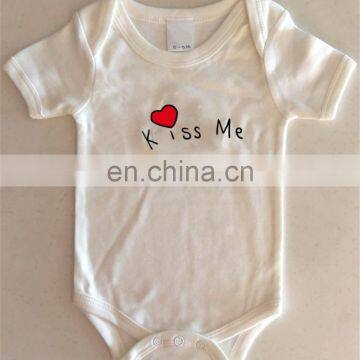 wholesale alibaba china soft organic cotton plain kids baby clothing toddler romper newborn unisex