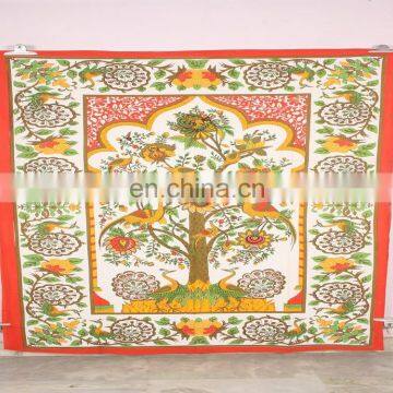 Tree of Life Tapestry Hippie Wall Hanging Indian Throw Bedspread