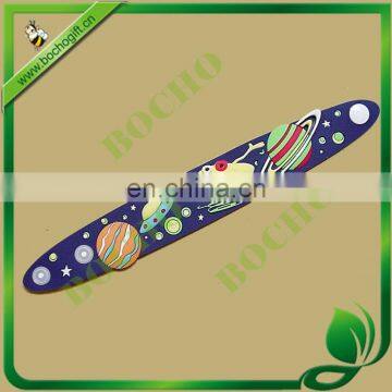 2d soft pvc button wristband