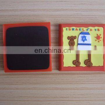 Israel flag and camel with sunshine soft pvc fridge magnet