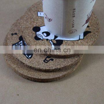 Alibaba Supplier EXW Eco-friendly full cork coaster