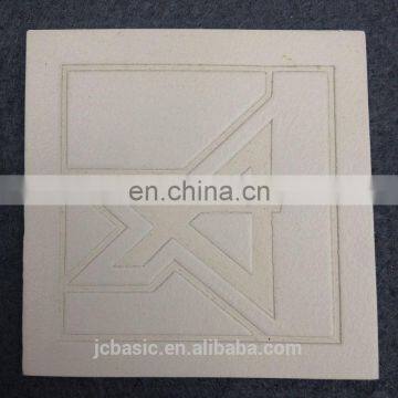 Famous brand soft real leather hot stamp logo effect wholesale jeans leather tag ,jeans pu patch labels made in china