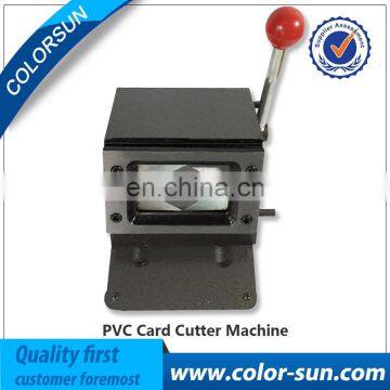 manual pvc card die cutter