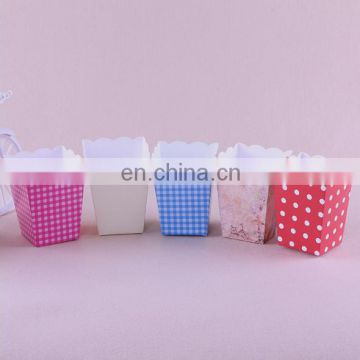 Custom made popcorn packaging box fast food packing box