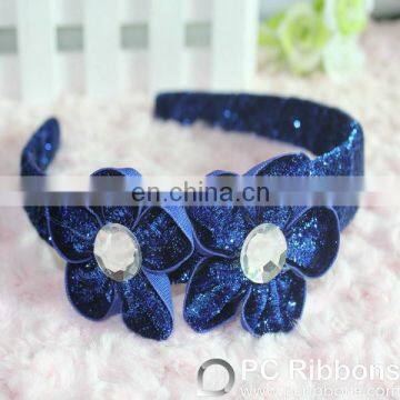 Good quality plastic headbands with rhinestones