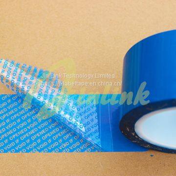 Total transfer Tamper evident security tape