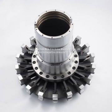 Customized 5 Axis Precision Aluminum Block for Machining Bycicle Parts photo-2