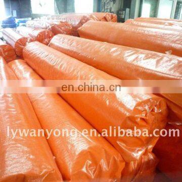 construction safty reinforced edges pe tarpaulin for Construction site