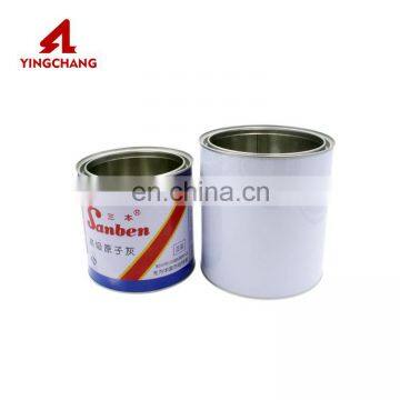 Round Screw Top Pvc Glue Can With Metal Cap or Plastic Oil Drum 42mm and Handle Iron Bucket for Solvent photo-6