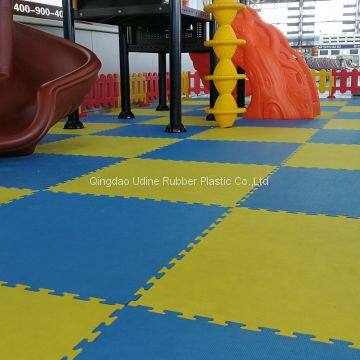 EVA Jigsaw Mat 1m x 1m x 45mm With Five Lines Pattern