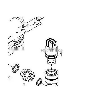 Deutz BF4M1013 oil pressure sensor 04199823