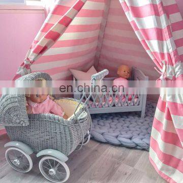 Stripe Pattern Kids Teepee Tent Children Play Tent Indian Kids Teepee Tent photo-5