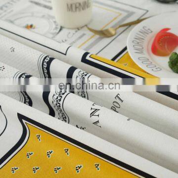 French Style Table Cloth Cotton Linen Tablecloth Napkin Vintage Cotton Table Cloth photo-6